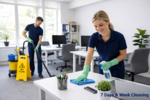 regular cleaning workplace