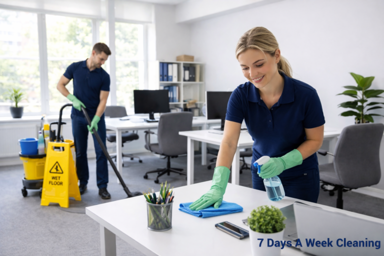 regular cleaning workplace